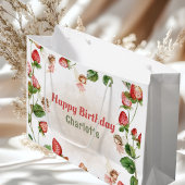 Strawberry enchanted fairy garden  groot cadeauzakje