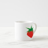 Strawberry Espresso Cup Kop (Voorkant rechts)