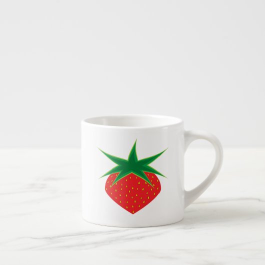 Strawberry Espresso Cup Kop (Rechts)