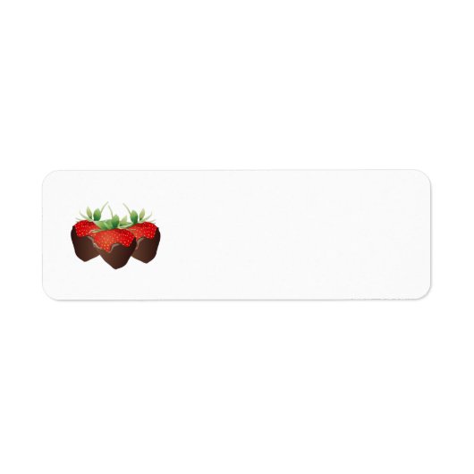Strawberry Etiket (Voorkant)