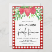 Strawberry Family Reunion Kaart (Voorkant)