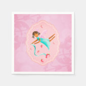 Strawberry-fee Napkin Servet (Voorkant)