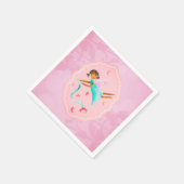 Strawberry-fee Napkin Servet (Hoek)