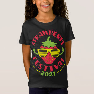 Strawberry Festival 2021 aardbeien Vruchten S T-shirt