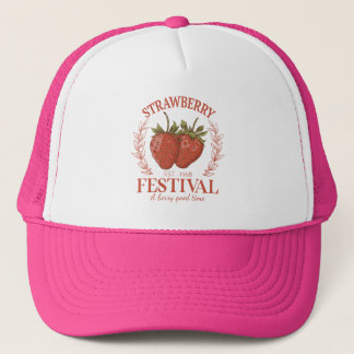 Strawberry Festival Trucker Pet