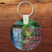 Strawberry Field Gates, Liverpool UK. Sleutelhanger (Voorkant)