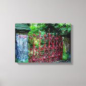 Strawberry Field Gates, Liverpool, Verenigd Konink Canvas Afdruk (Voorkant)