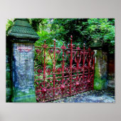 Strawberry Field Gates, Liverpool, Verenigd Konink Poster (Voorkant)