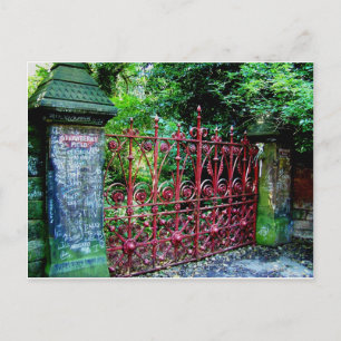 Strawberry Field Gates, Liverpool Verenigd Koninkr Briefkaart