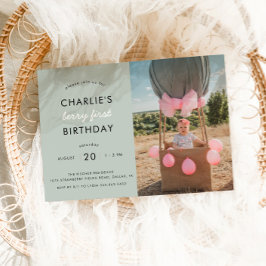 Strawberry Fields Berry First Birthday | Foto Kaart