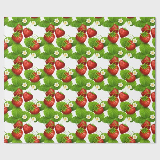 Strawberry Fields Cadeaupapier (Vlak)