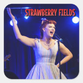 Strawberry Fields Dedications Sticker (Voorkant)