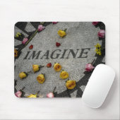 Strawberry Fields in Central Park, NYC Muismat (Met muis)