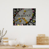 Strawberry Fields in Central Park Poster (Keuken)