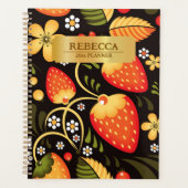 Strawberry Fields Khokhloma 2025 Planner (Voorkant)
