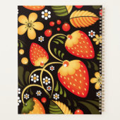 Strawberry Fields Khokhloma 2025 Planner (Achterkant)
