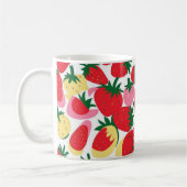 Strawberry Fields Mok – Zacht roze en rood (Links)