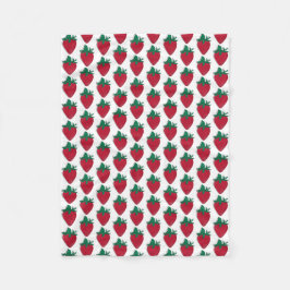 Strawberry Fleece Blanket