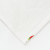 Strawberry Fleece Deken (Hoek)
