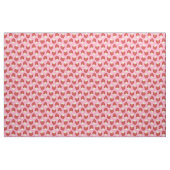 Strawberry Flip on Pink Fabric Stof (Fat Quarter)