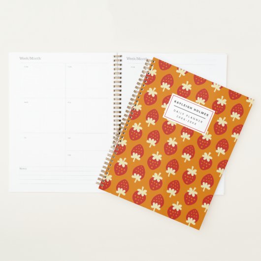 Strawberry Flip Planner (Display)