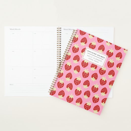 Strawberry Flip Planner (Display)