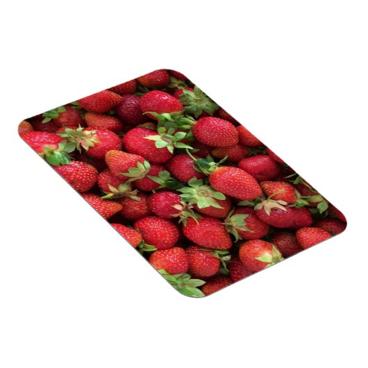 Strawberry foto magnet magneet (Rechterzijde)