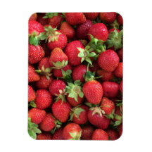 Strawberry foto magnet