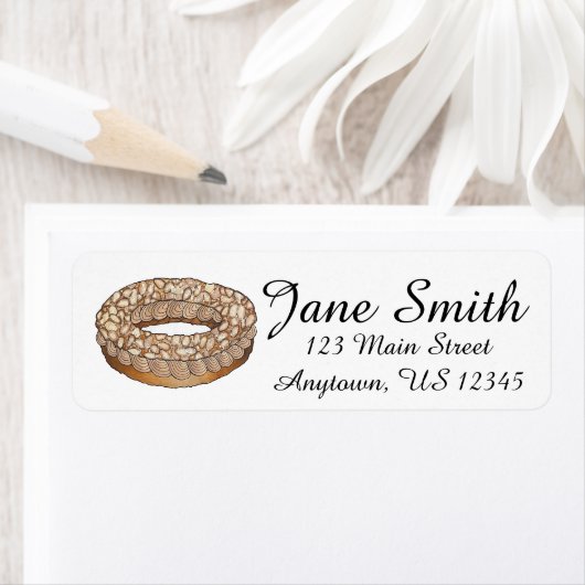 Strawberry Fraisier Cake French Pastry Chef Bakery Etiket (Insitu)