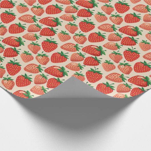 STRAWBERRY FRUIT CADEAUPAPIER (Hoek)