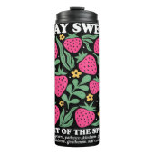 Strawberry Fruit of the Spirit Graphic Thermosbeker (Voorkant)