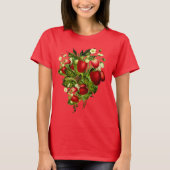 Strawberry Garden Designer T-shirt (Voorkant)