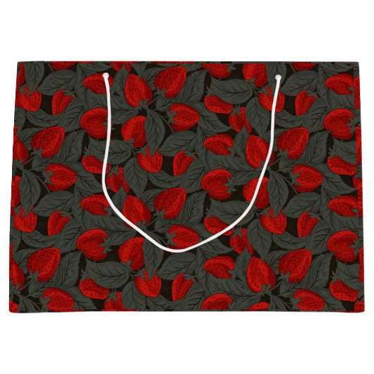 Strawberry Gift Bag Groot Cadeauzakje (Voorkant)