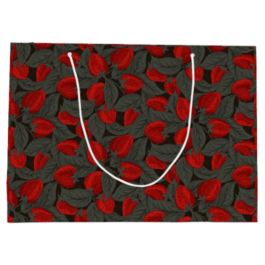 Strawberry Gift Bag Groot Cadeauzakje (Achterkant)