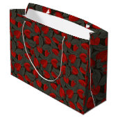 Strawberry Gift Bag Groot Cadeauzakje (Achterkant Gekanteld)
