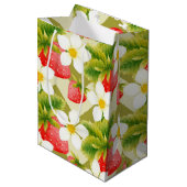 Strawberry Gift Bag Medium Cadeauzakje (Voorkant Gekanteld)