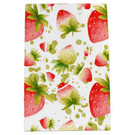 Strawberry Gift Bag Medium Cadeauzakje