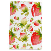 Strawberry Gift Bag Medium Cadeauzakje (Achterkant)