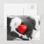 Strawberry gift briefkaart (Voorkant / Achterkant)