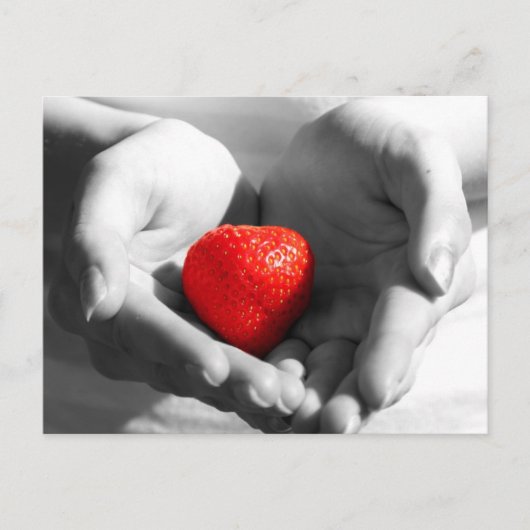 Strawberry gift briefkaart (Voorkant)