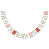 Strawberry Gingham First Birthday  Vlaggetjes (Alle)