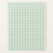 Strawberry Gingham Planner (Achterkant)