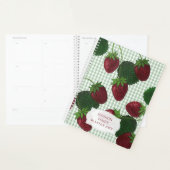 Strawberry Gingham Planner (Display)