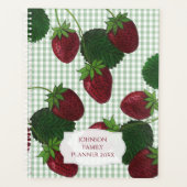 Strawberry Gingham Planner (Voorkant)