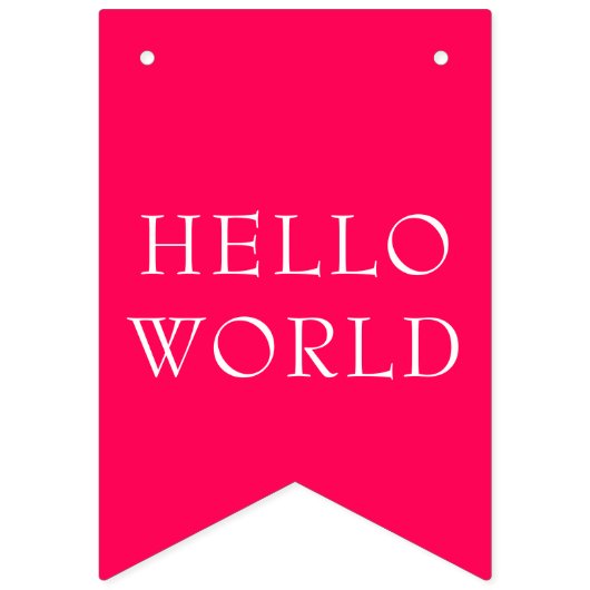 Strawberry Girl 1st Birthday Mijlpalen Foto's Vlaggetjes (Tweede vlag)