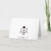 Strawberry Girl Kaart (Achterkant)