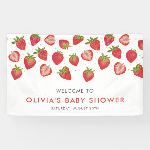 Strawberry Girls Baby Shower Spandoek