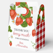 Strawberry Girls Berry eerste verjaardagsfeestje Bedankdoosjes (Geopend)