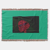 Strawberry Glamour  Deken (Voorkant)