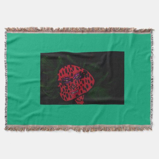 Strawberry Glamour  Deken (Voorkant)